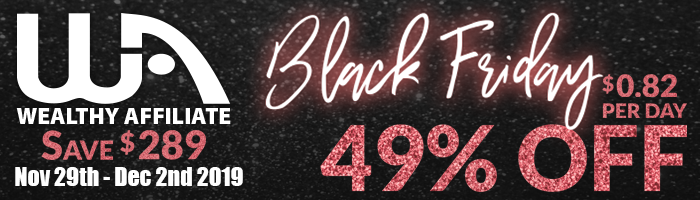 TAKE ADVANTAGE OF BLACK FRIDAY DEAL