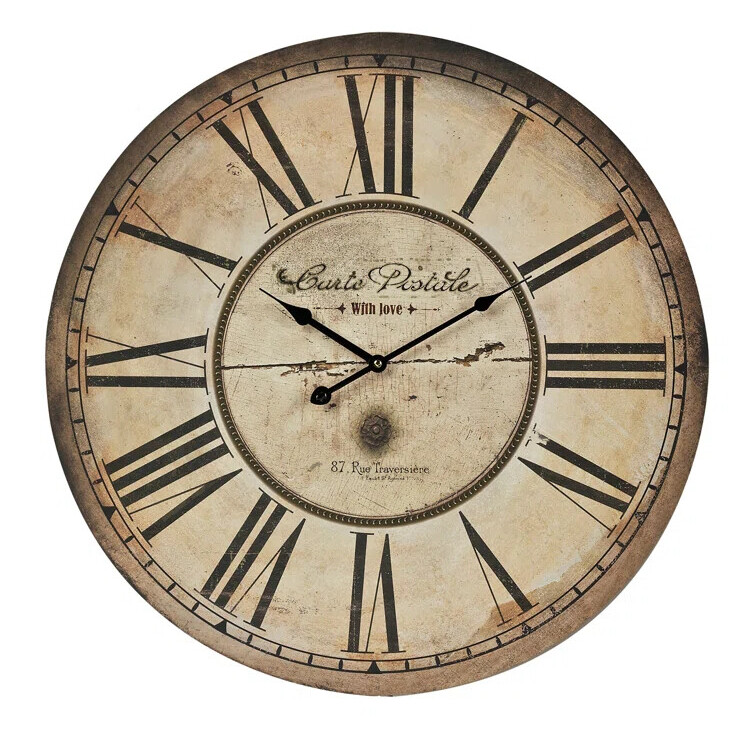 modern farmhouse wall clocks