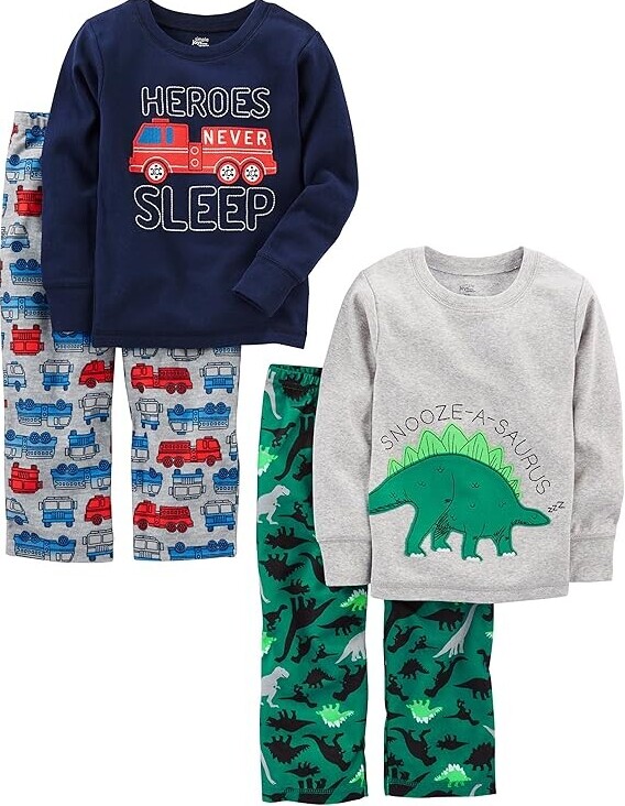 fleece pajamas for toddler boys