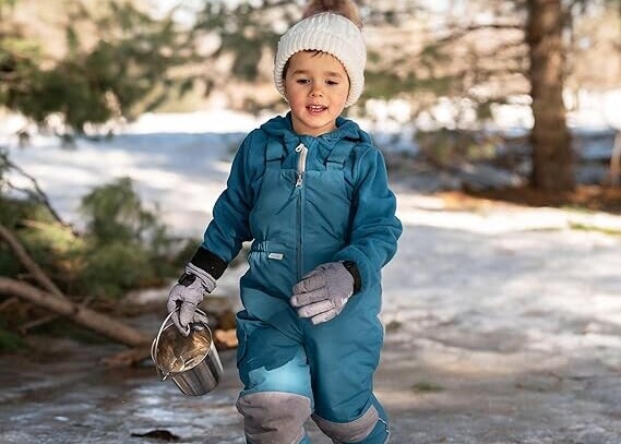 kids waterproof winter gloves