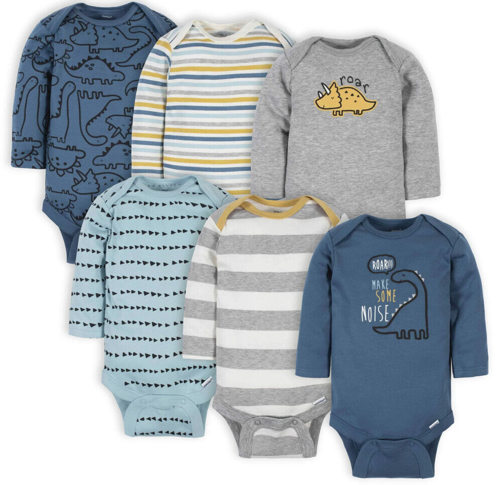 Baby Boy Long Sleeve Onesies