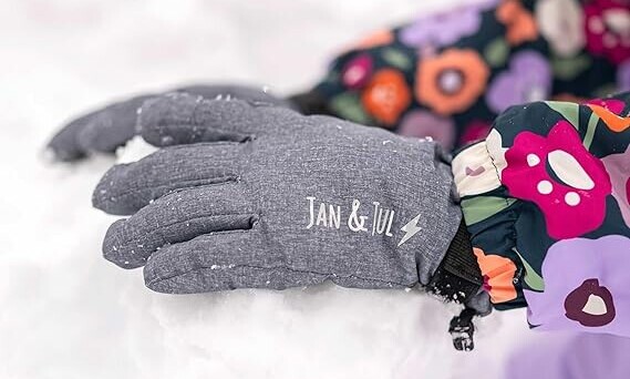 kids waterproof winter gloves