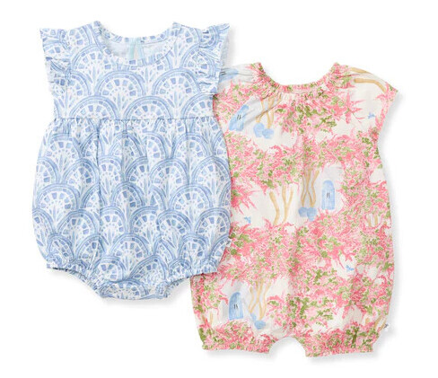 organic cotton baby rompers