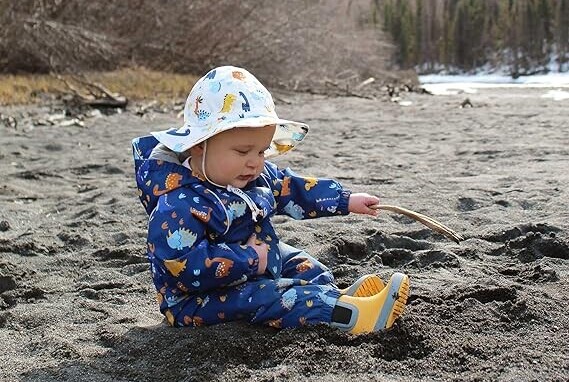 baby boy beach hats