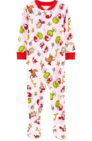 baby girl christmas pajamas