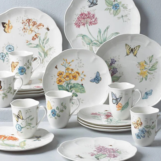 lenox butterfly meadow dinnerware sets