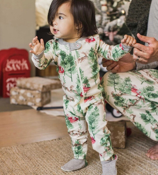 baby girl christmas pajamas