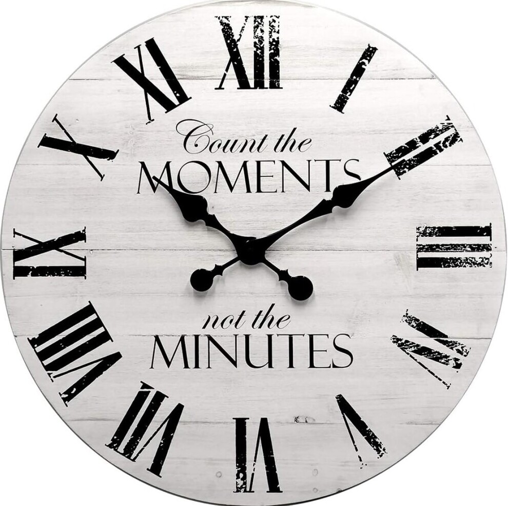 modern farmhouse wall clock