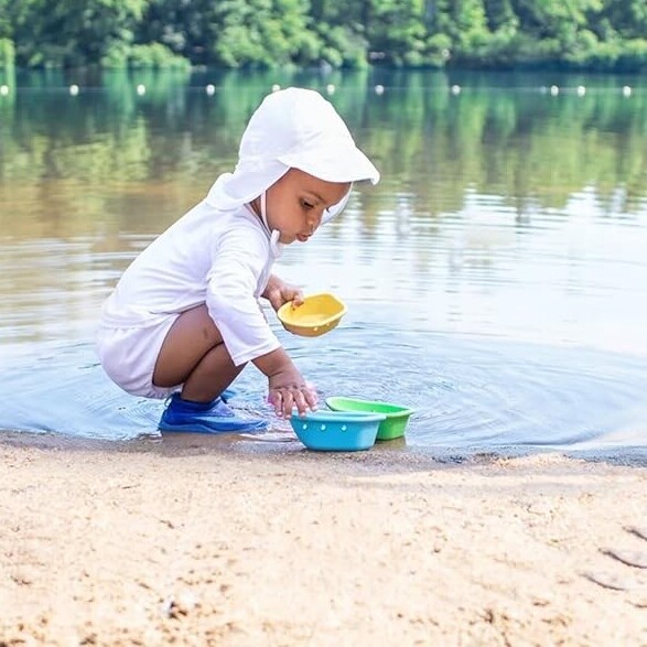 Kids Sun Hats With Neck Protection