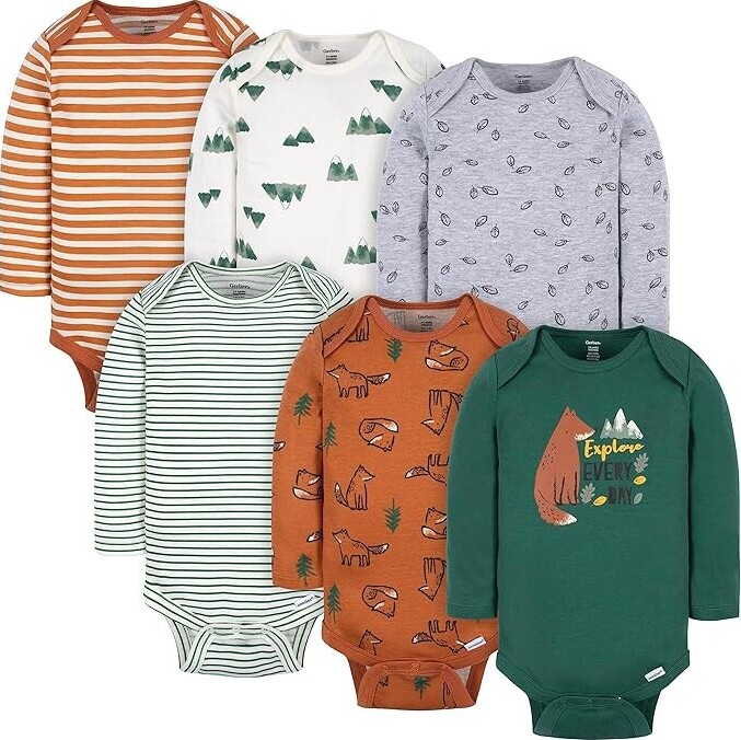 Baby Boy Long Sleeve Onesies