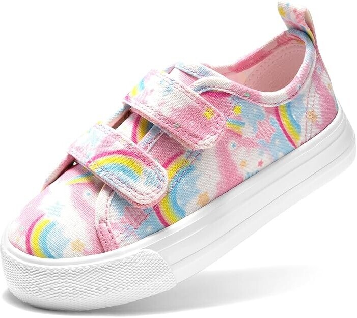 toddler girls canvas sneakers