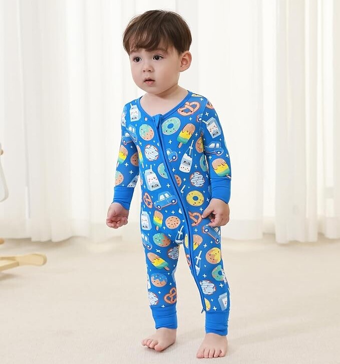 Organic Bamboo Jumpsuits For Toddlers