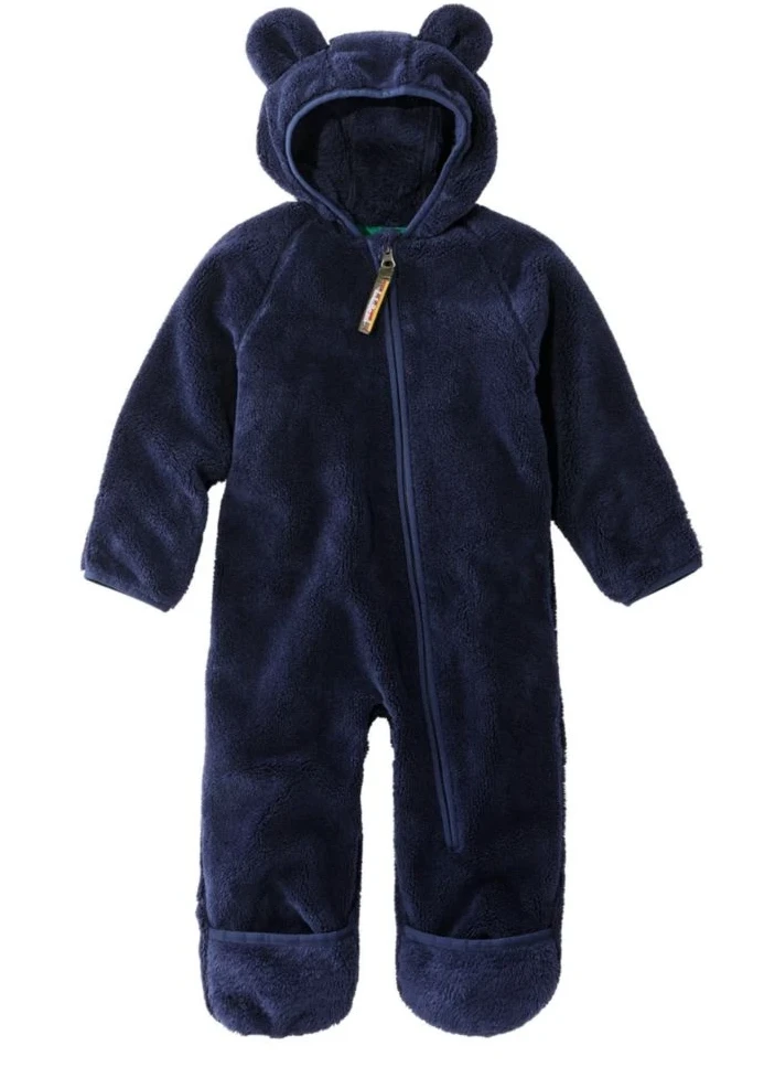 baby fleece bunting suit