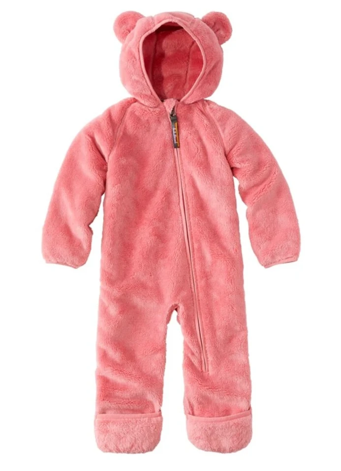 baby fleece bunting suit