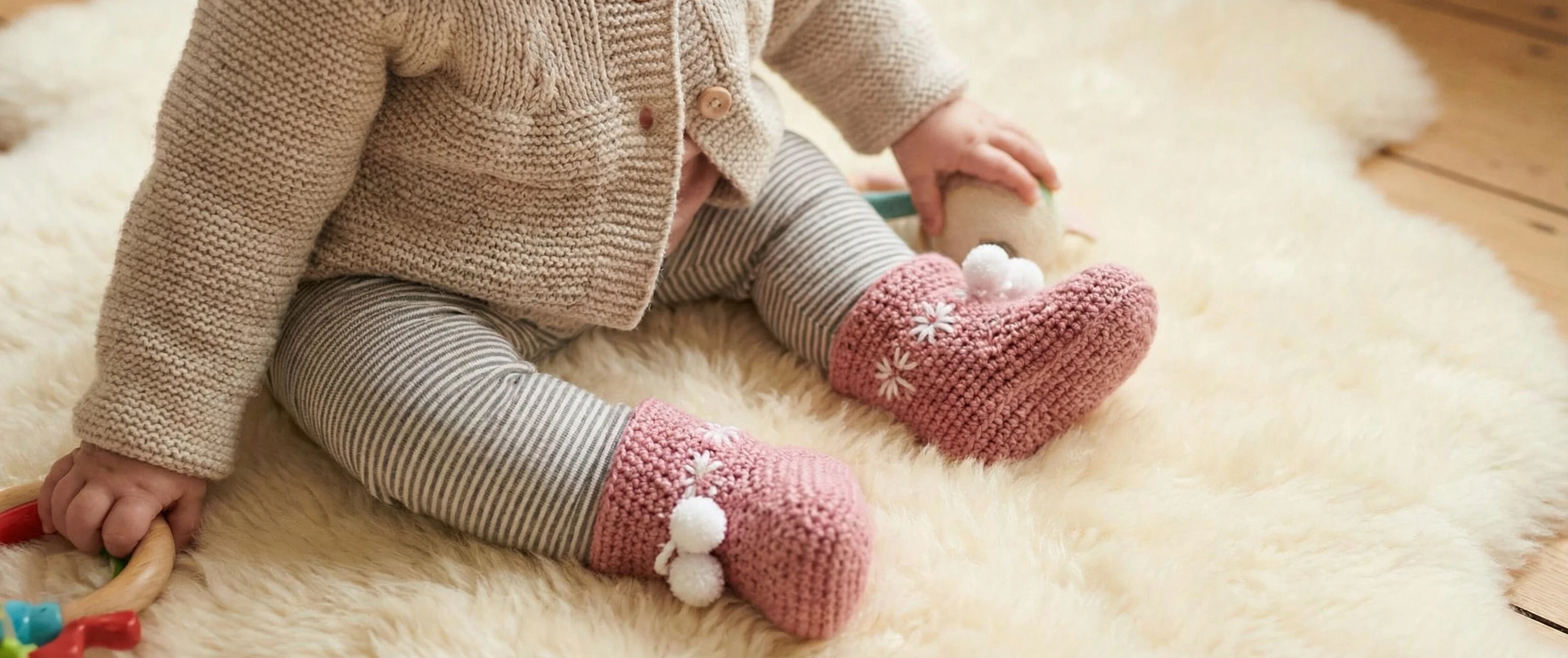 winter baby booties for girls