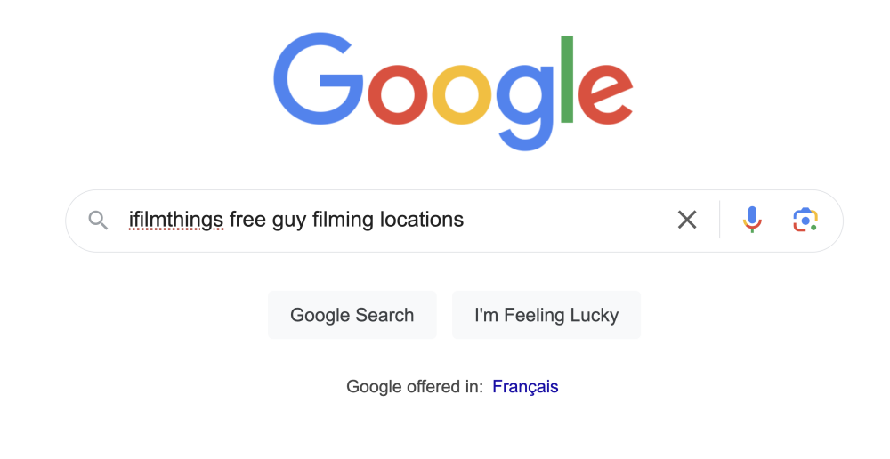 ifilmthings free guy filming locations