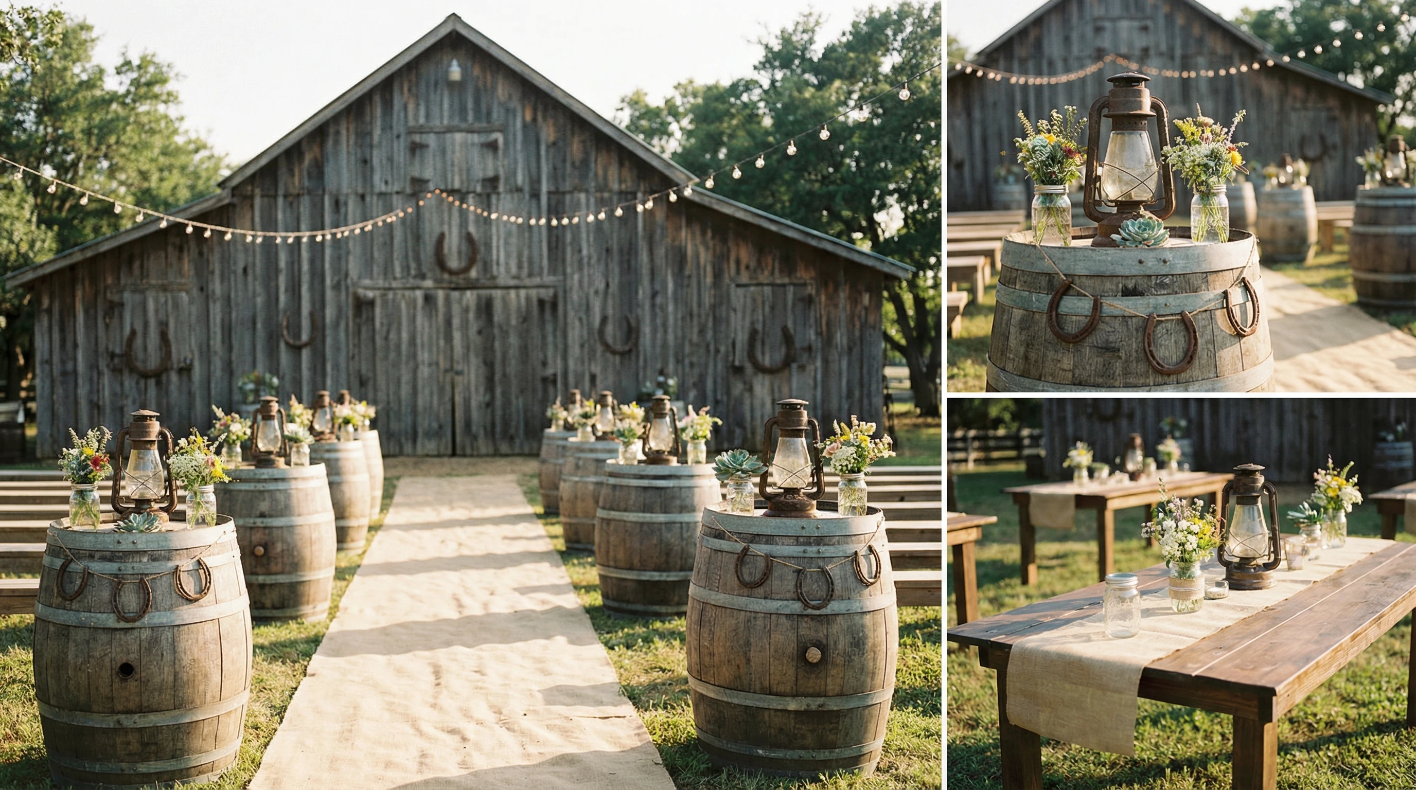 Rustic Western Wedding Decor Items