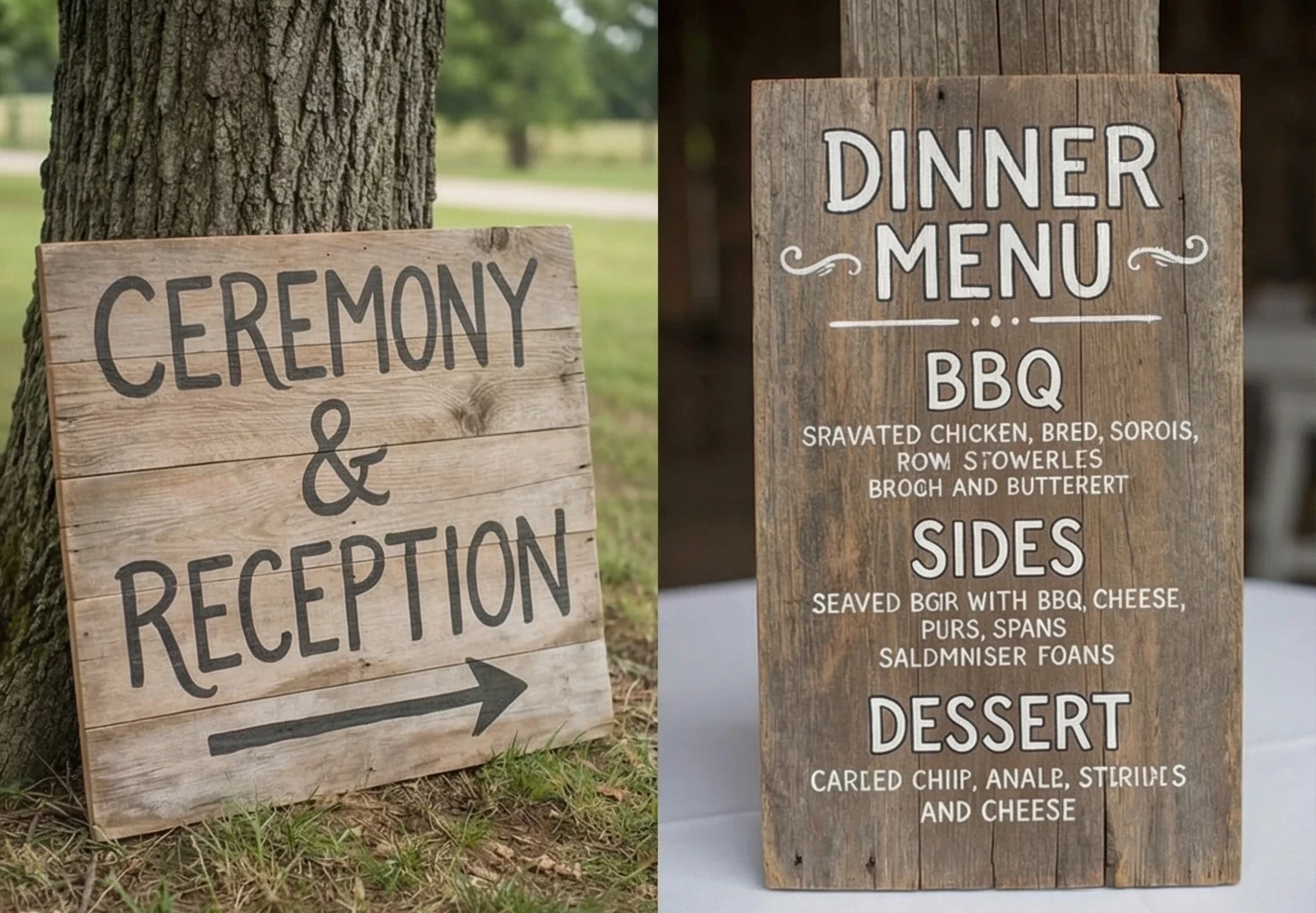 Wedding decorations