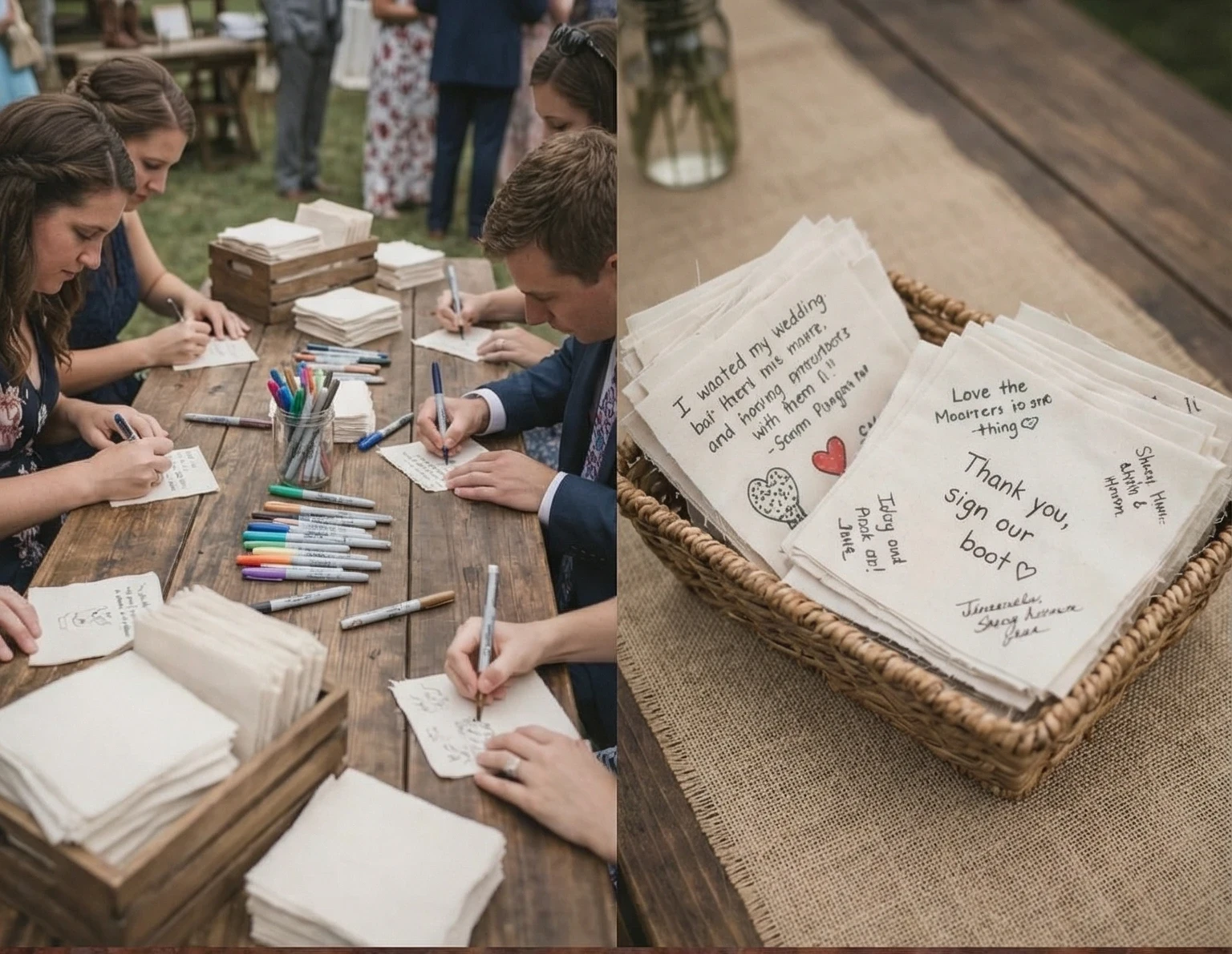 wedding guest book