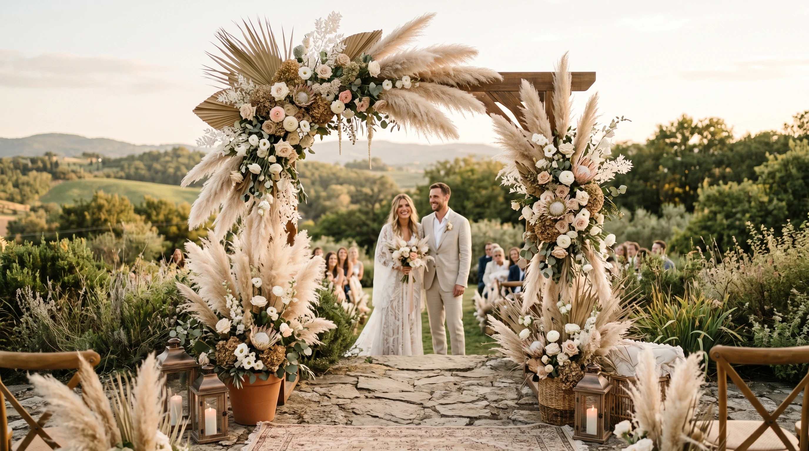 Boho-wedding-arch