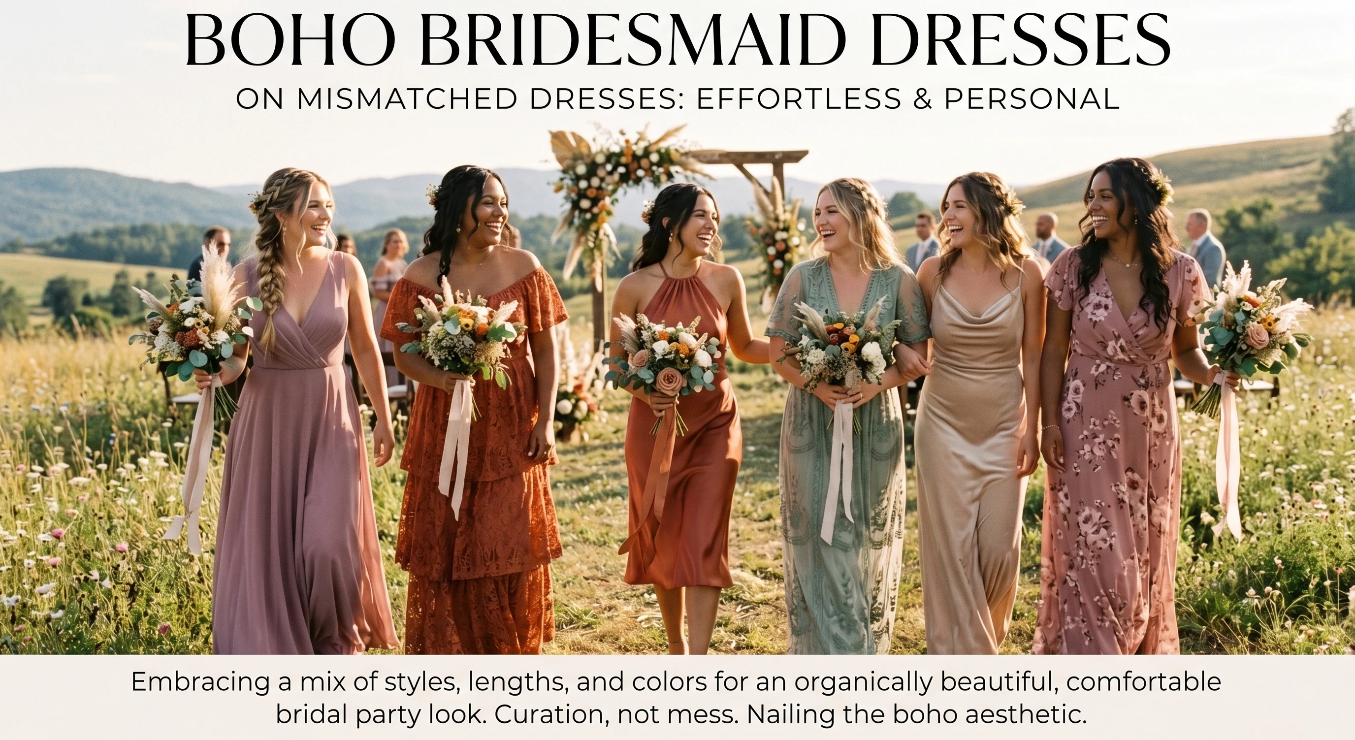 Boho-bridesmaid-dresses