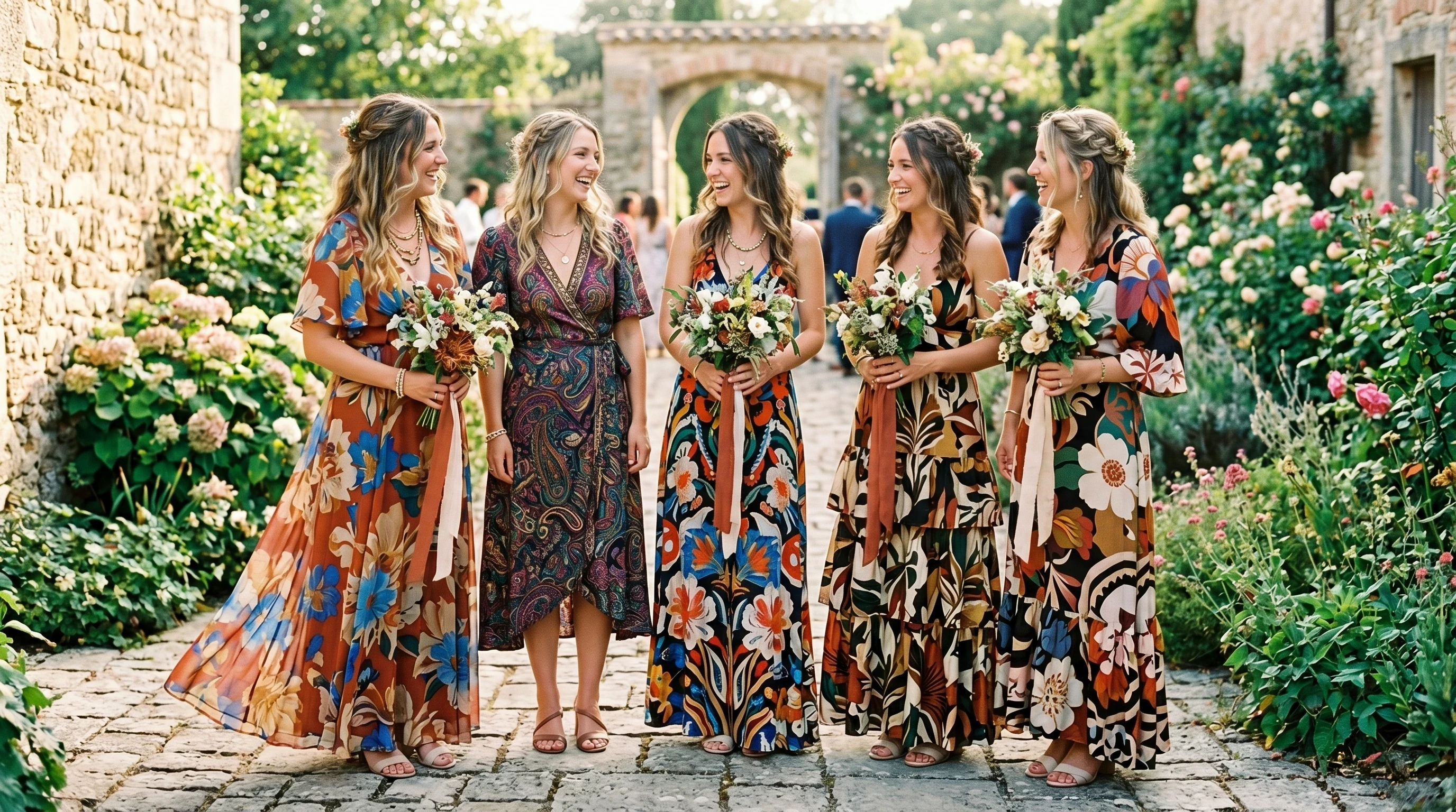 Boho-bridesmaid-dress