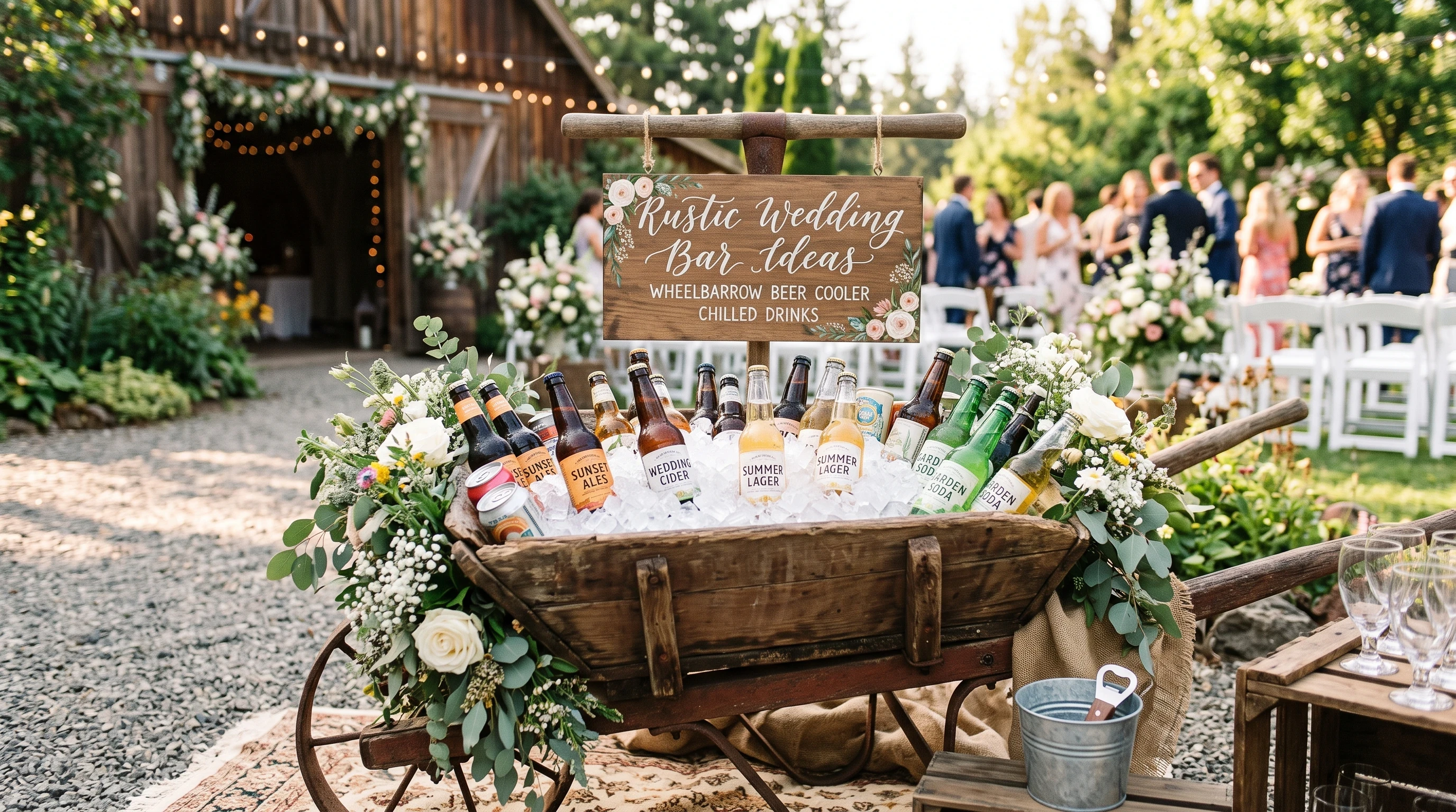 Rustic-wedding-bar
