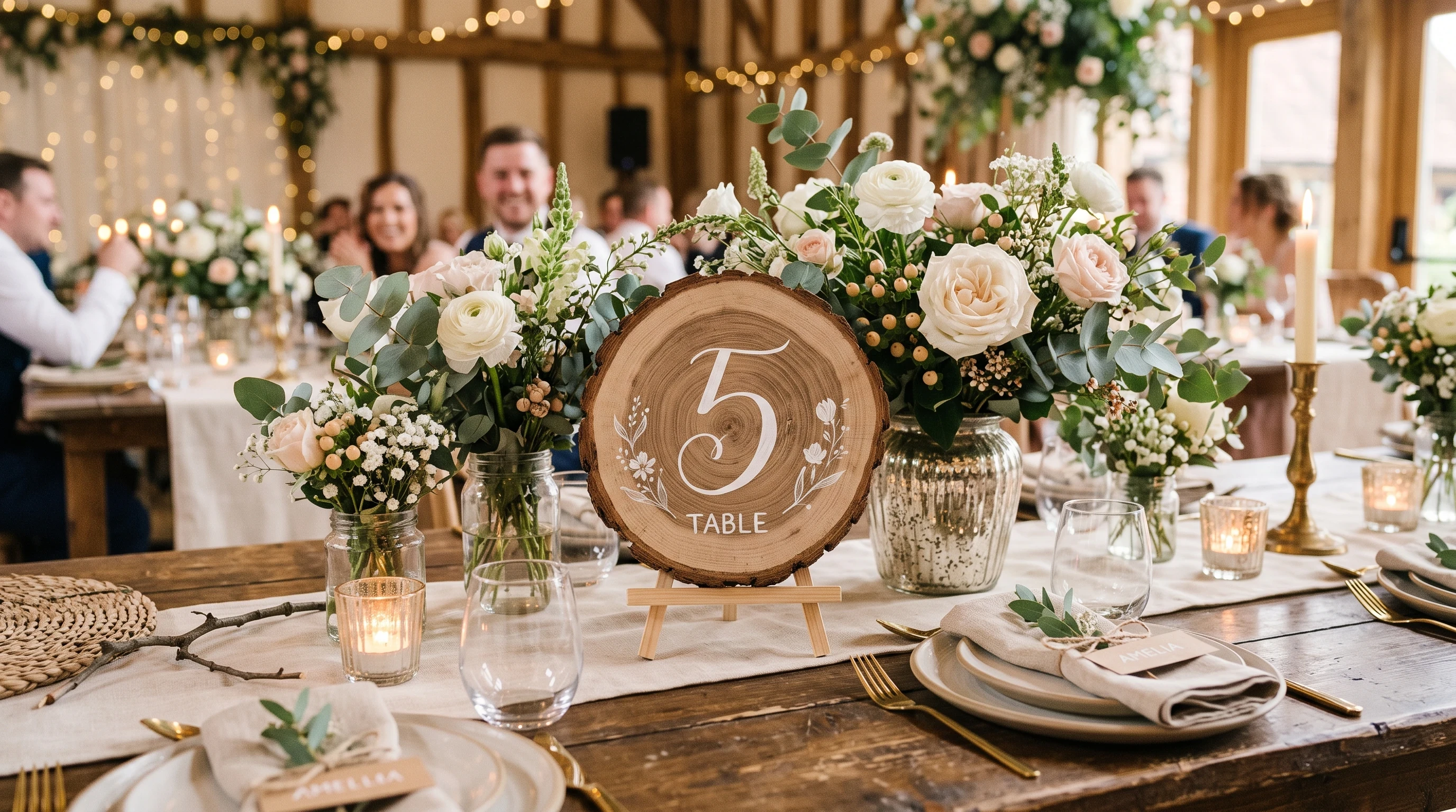 Rustic-wedding-table-number-ideas