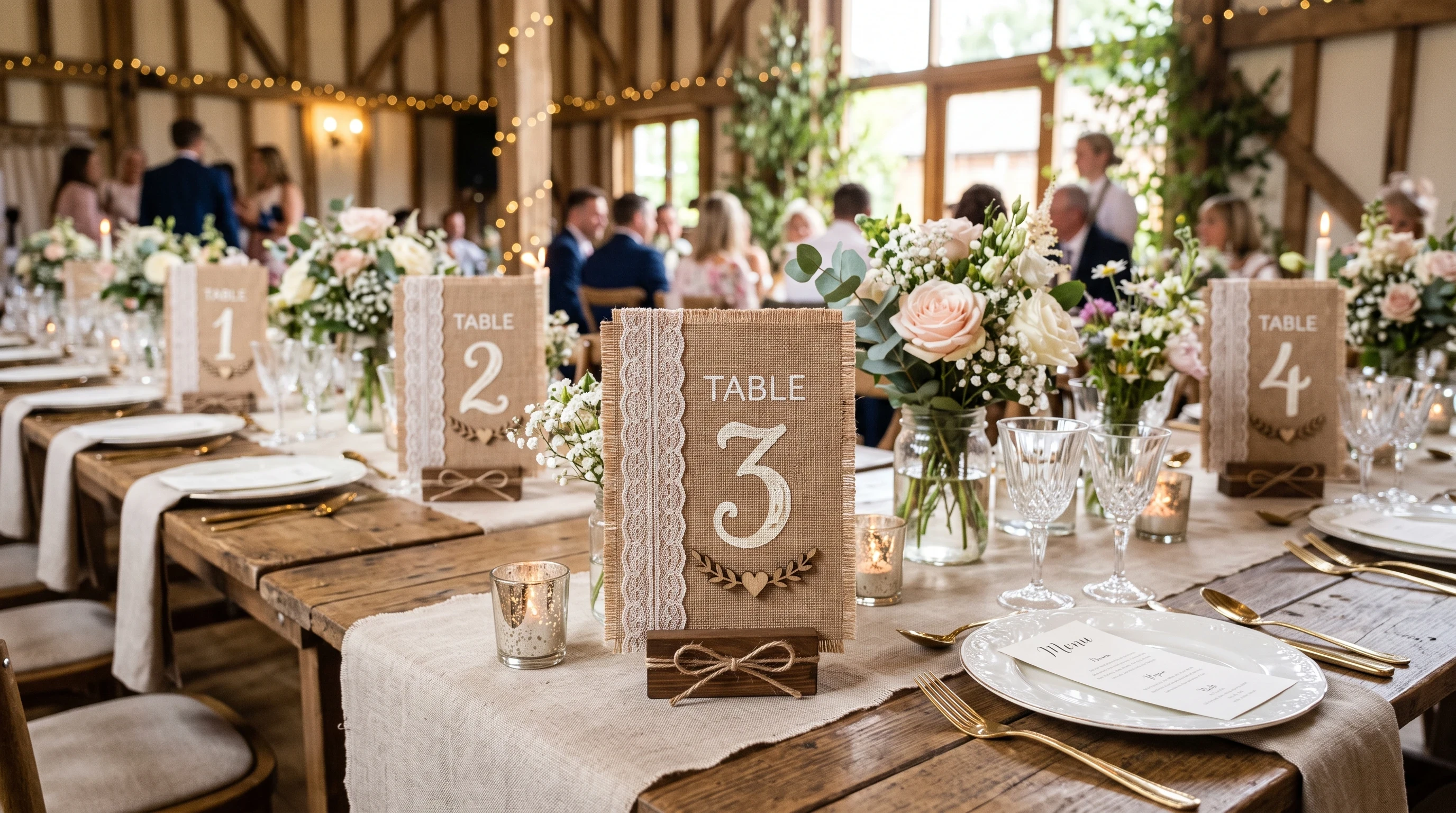 Rustic-wedding-table-number-ideas
