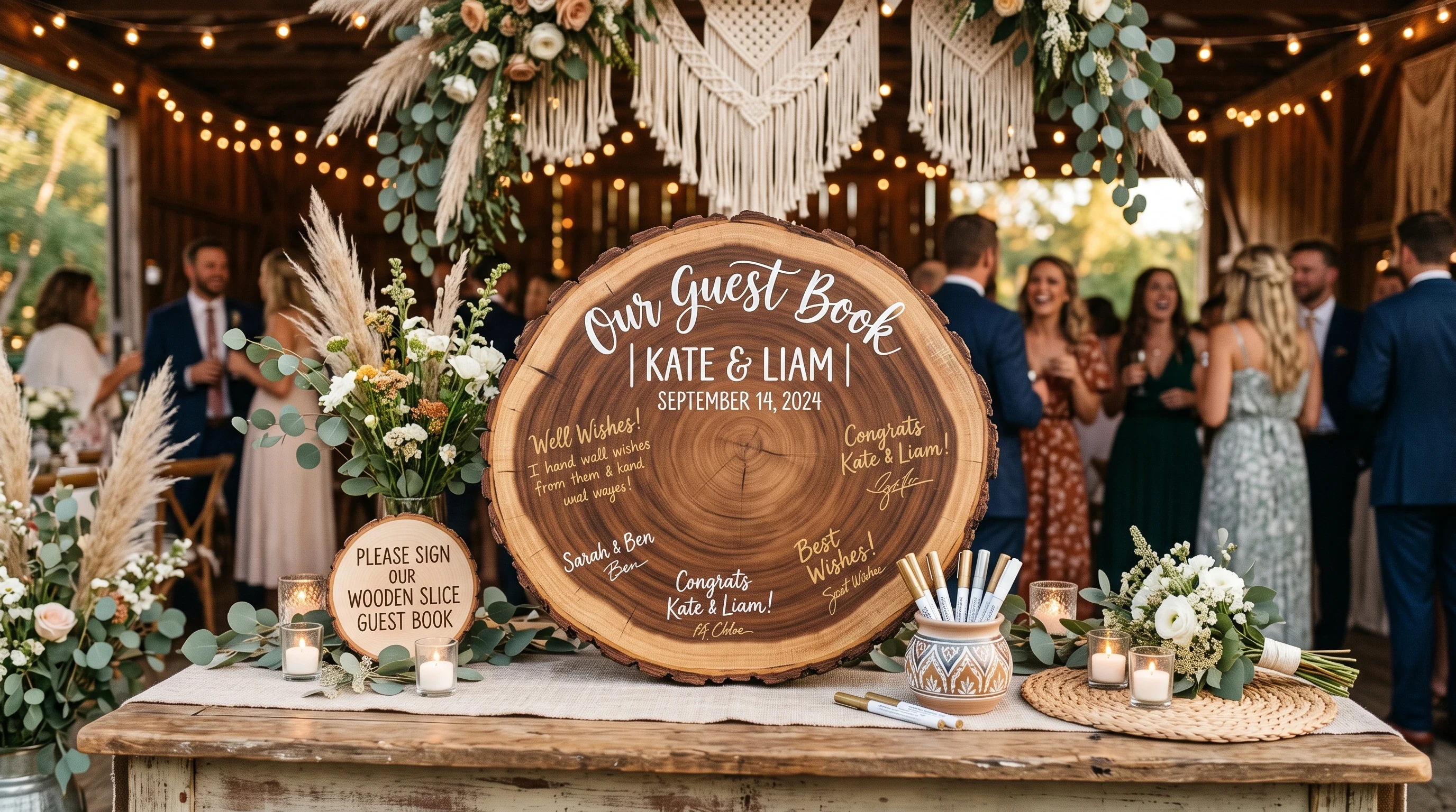 Wedding guest book ideas
