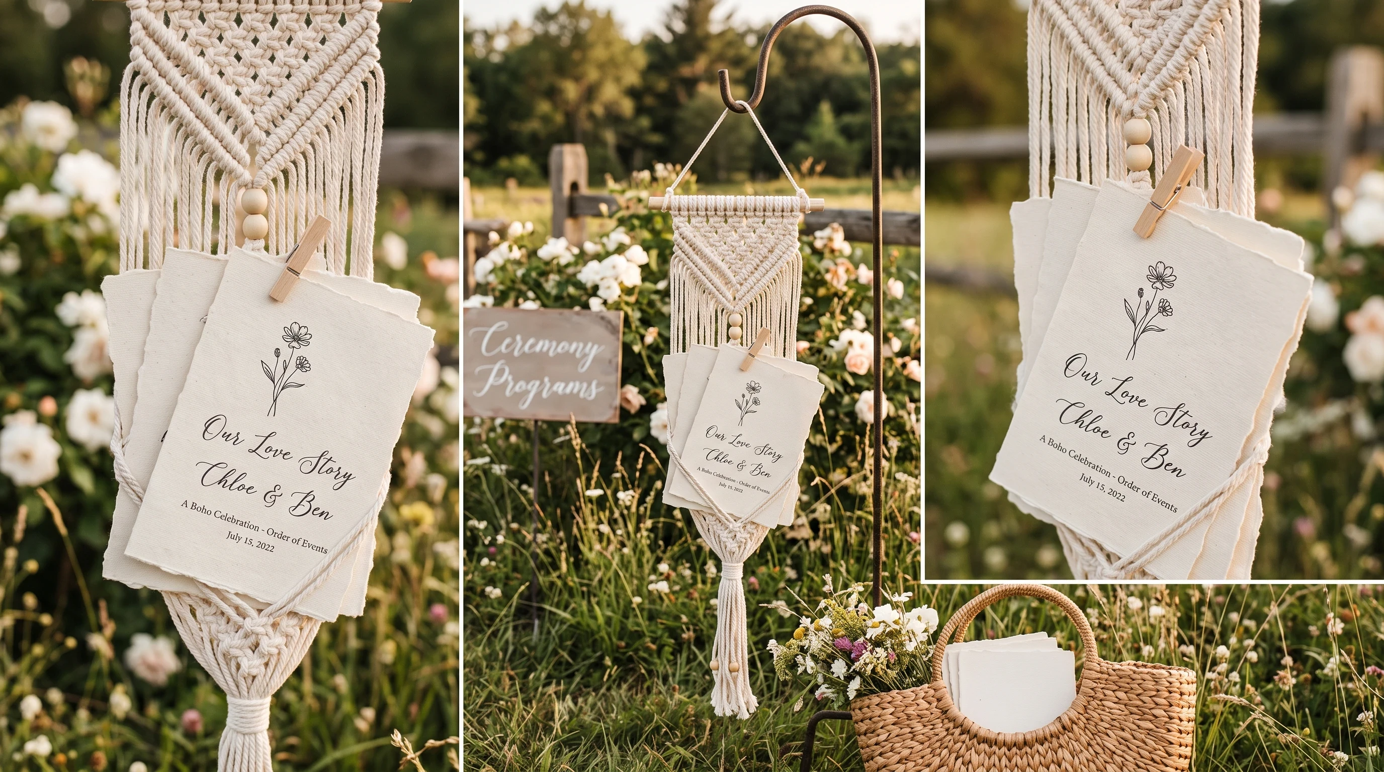 Wedding day stationery