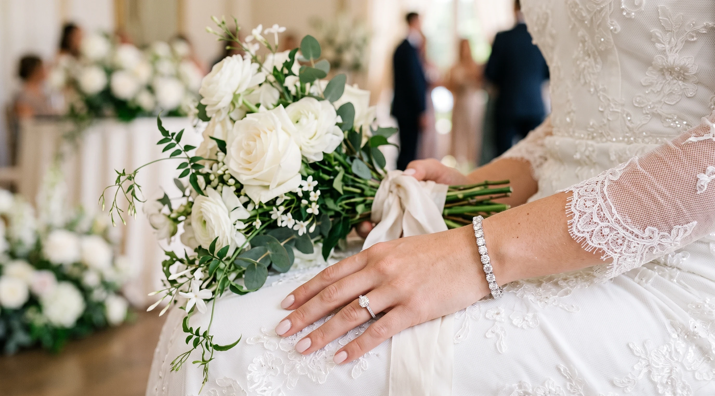 Bridal jewelry Classic Diamond Tennis Bracelets