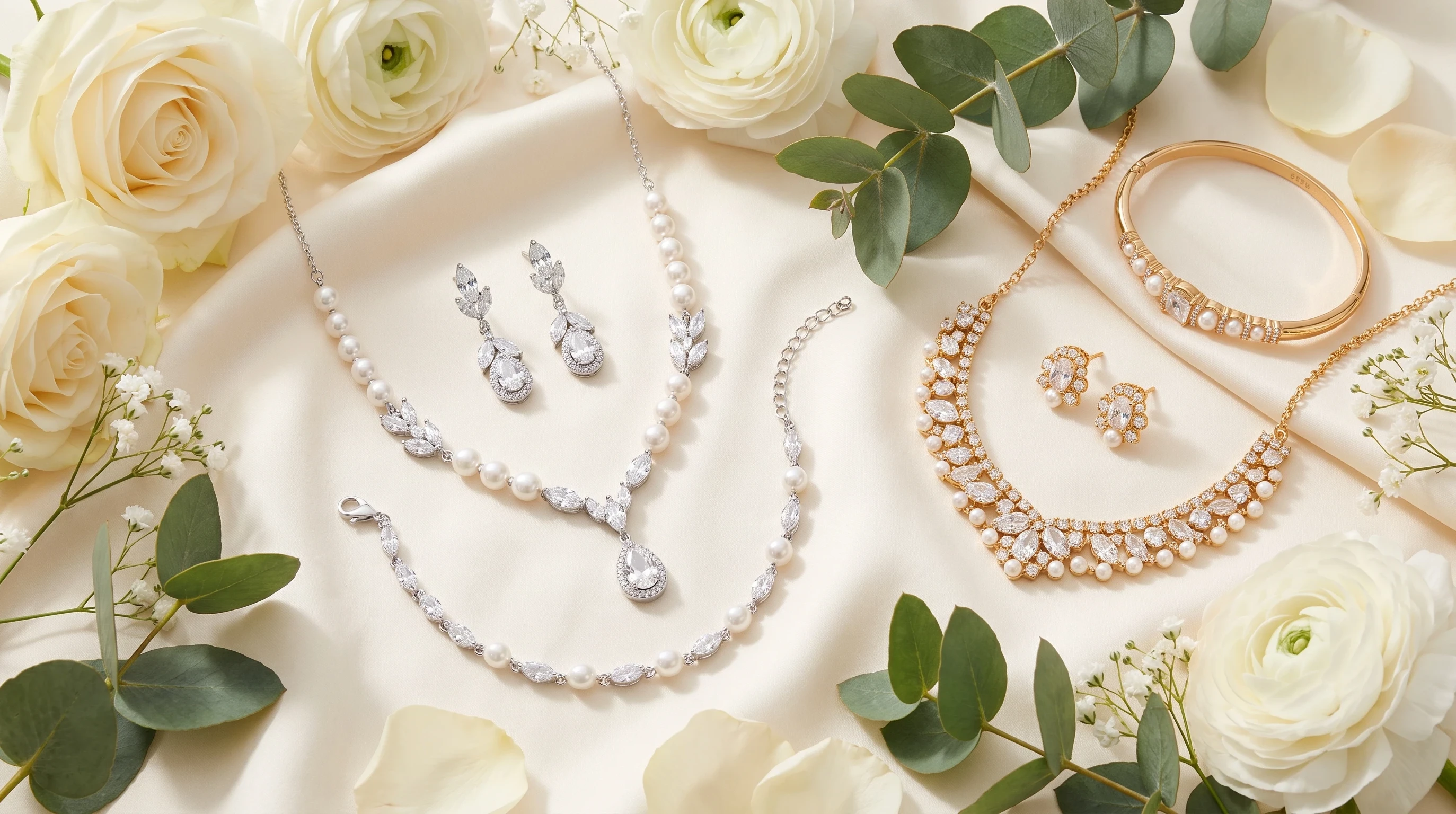 Coordinated Bridal Jewelry Sets