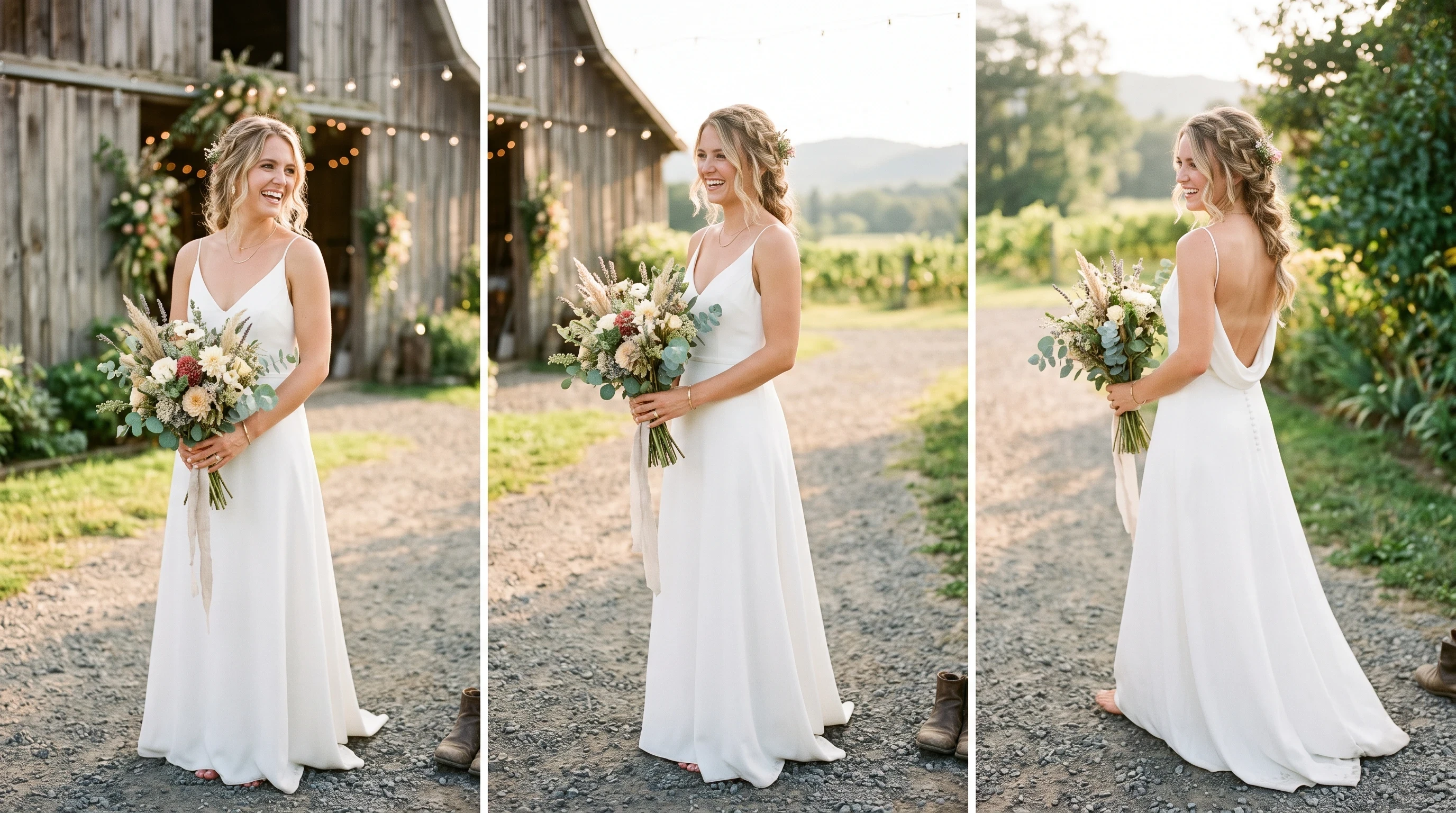 Simple Rustic Wedding Dress Ideas