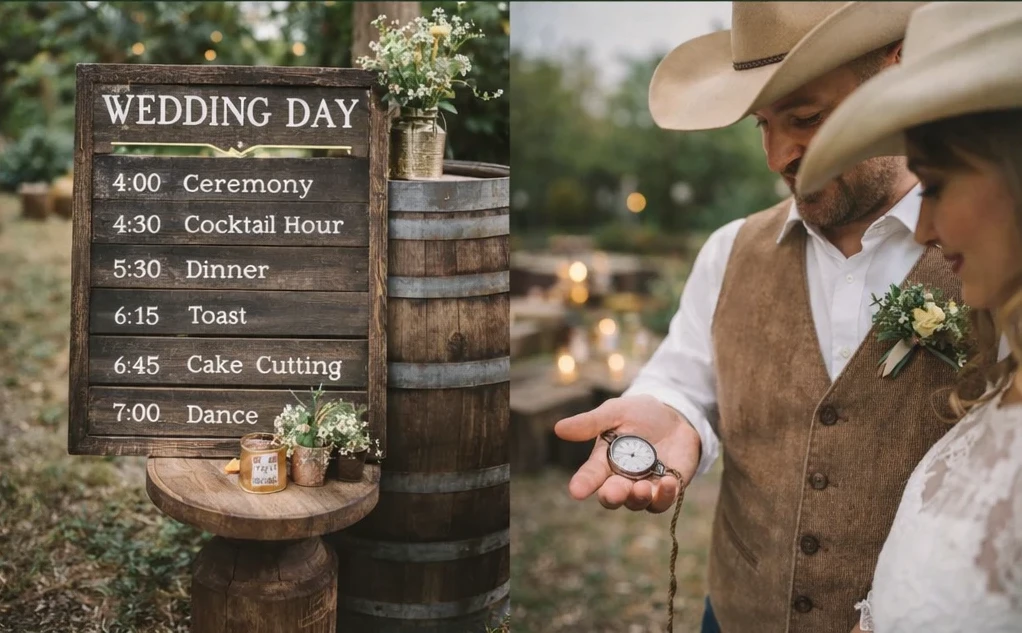 Wedding timeline 
