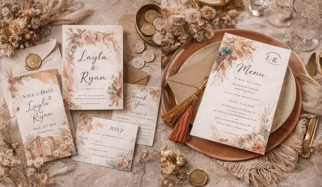 Wedding invitations 