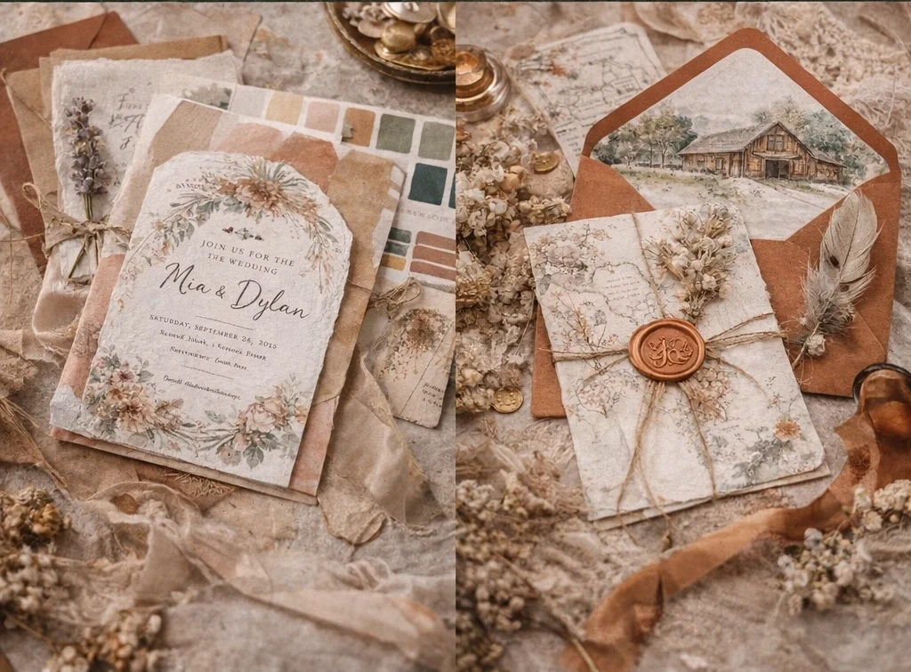 Personalized wedding invitations 