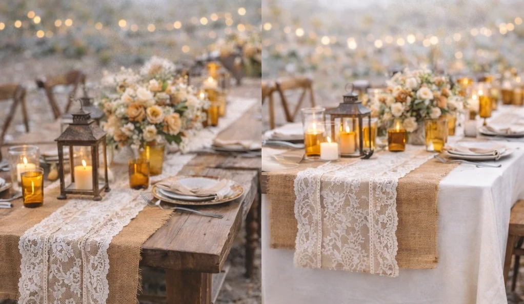 wedding table decor