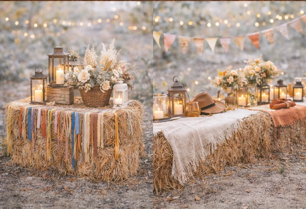 rustic wedding decor 
