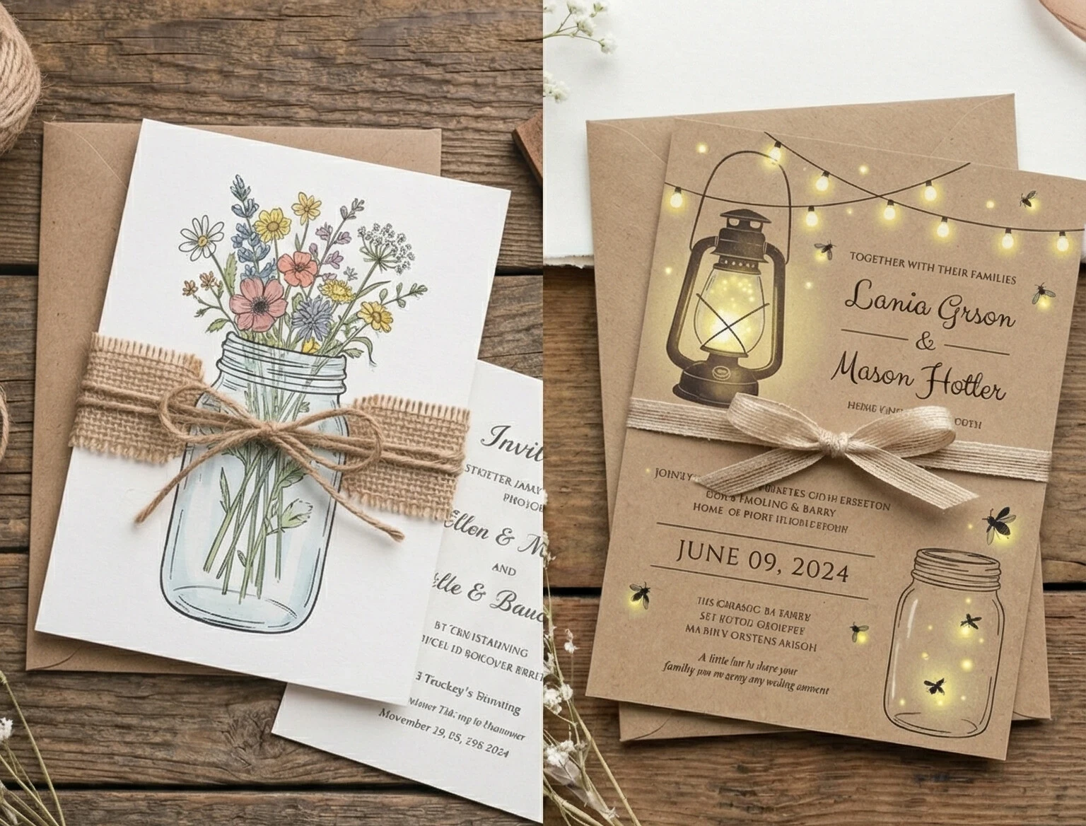 Wedding invitations