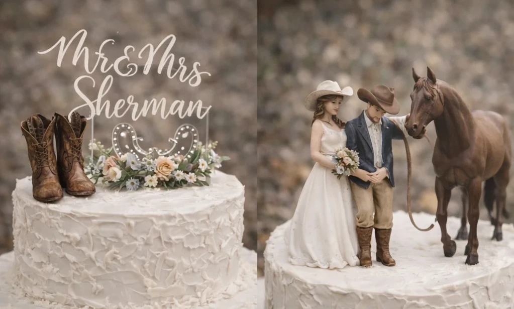 Wedding cake topper 