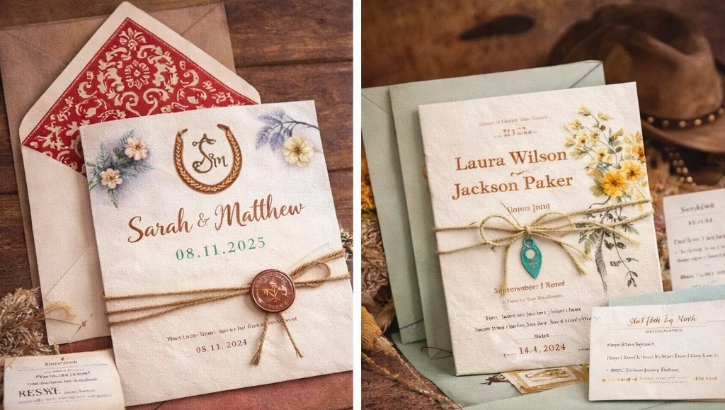 Western-wedding-invitations