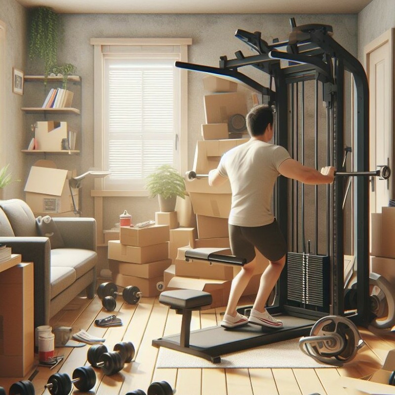 the challenges of working out in a small apartment