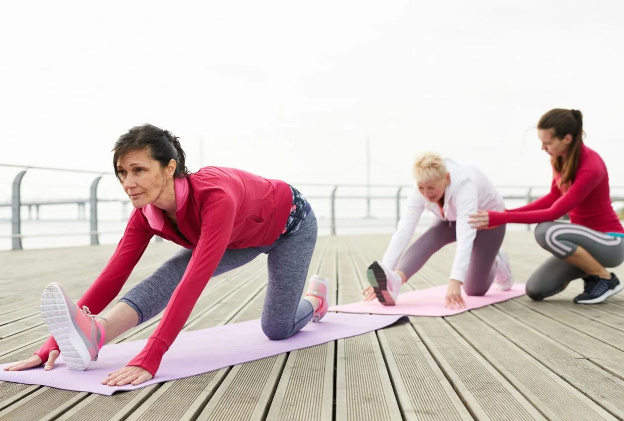 Yoga exercise for 50