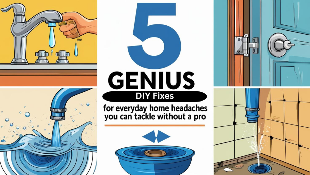 5 Genius Fixes for Everyday Home Headaches (Without Calling a Pro)