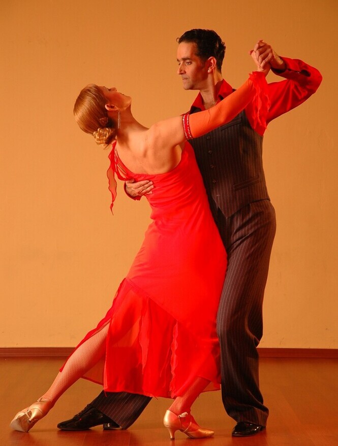 ballroom dancers