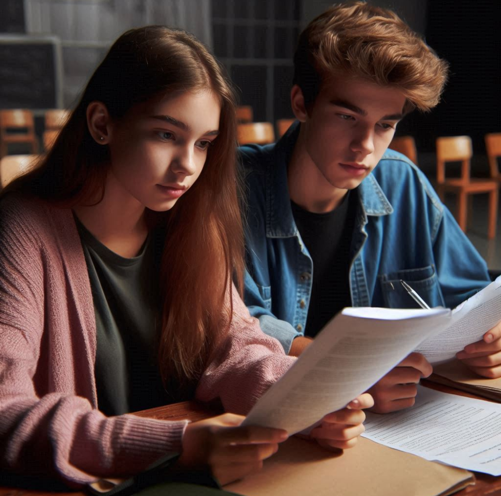 script reading 