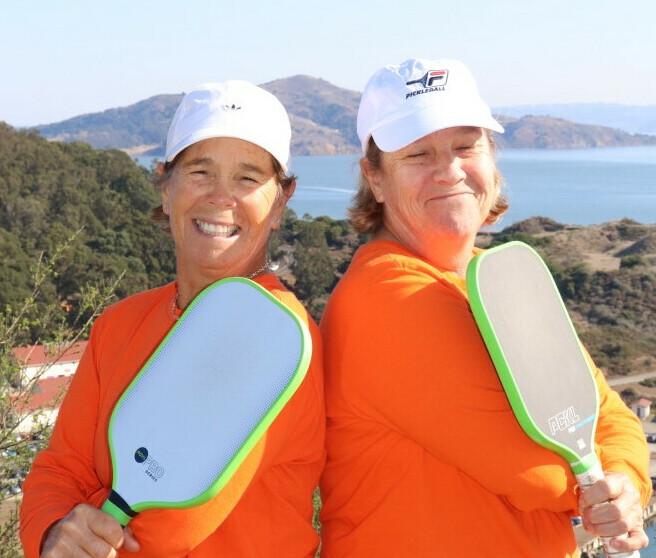 anne and carrie z - z sisters pickleball