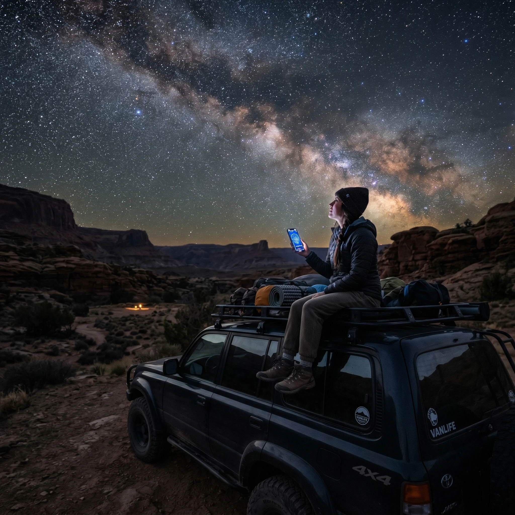 Free activity and beautiful scenery on a road trip