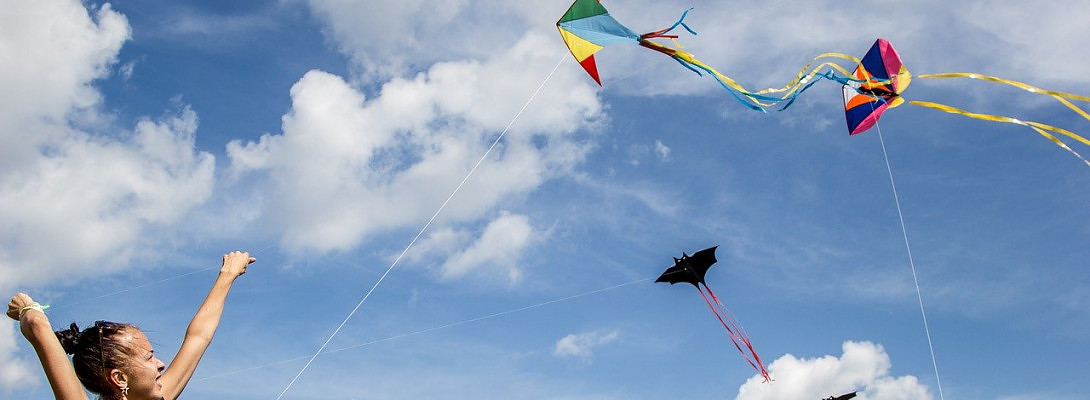 Wind Blowing For Flying Kites